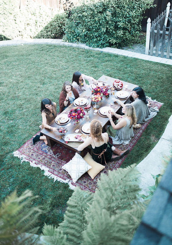 Moroccan-inspired bridal shower