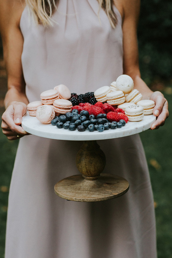 Macaroon desserts
