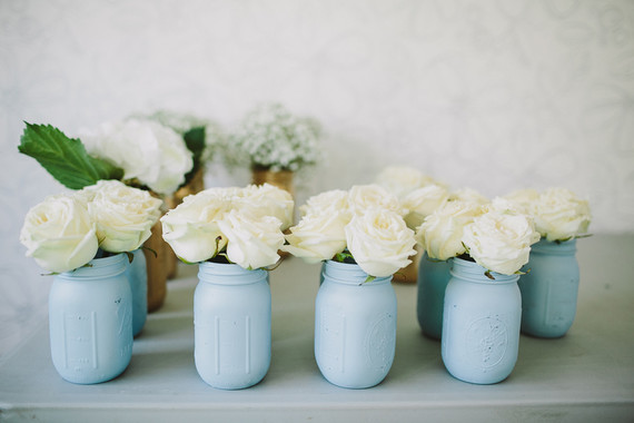 DIY painted mason jars