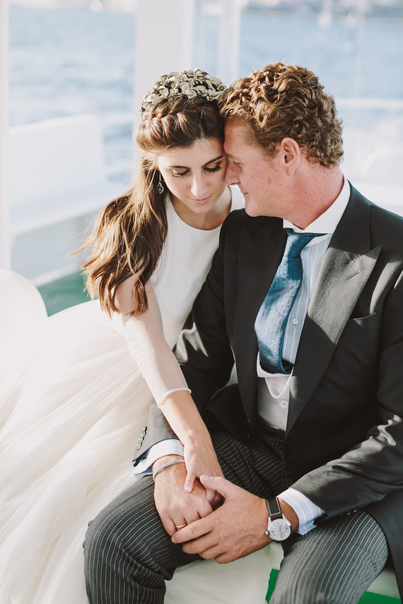 Seaside nautical wedding in Spain