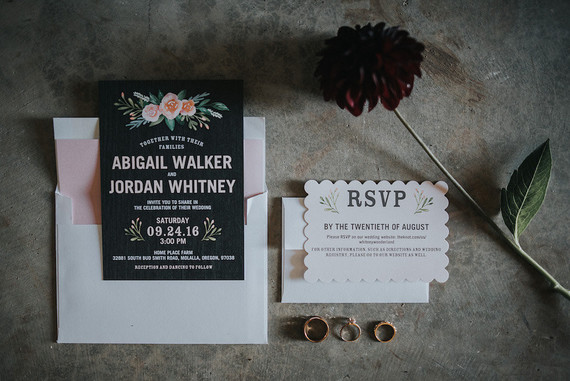 Forest wedding in Portland