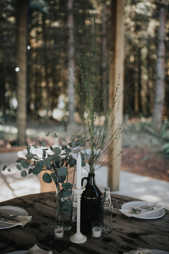 Forest wedding in Portland