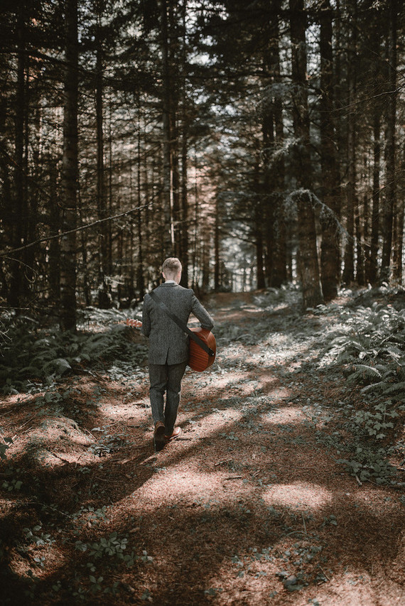 Forest wedding in Portland