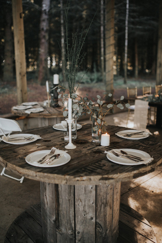 Forest wedding in Portland