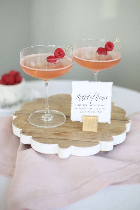 Champagne cocktails