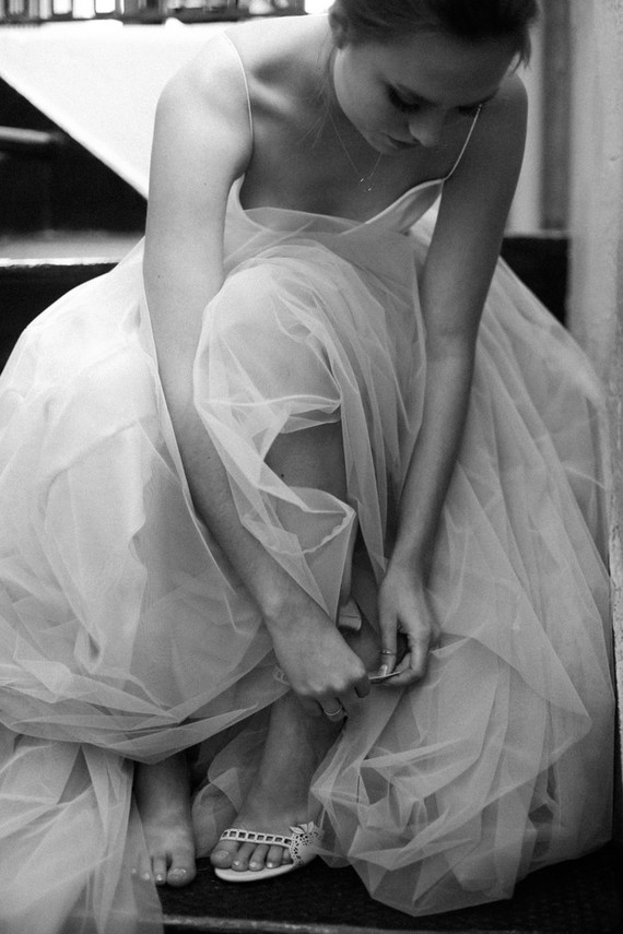 Modern Alexandra Grecco bridal attire