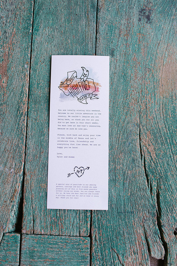 DIY Texas ranch wedding