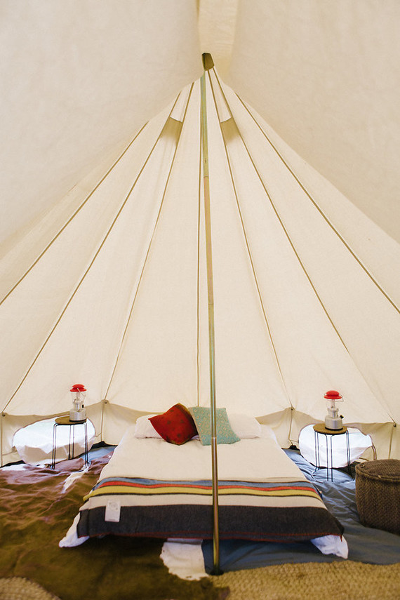 Glamping wedding