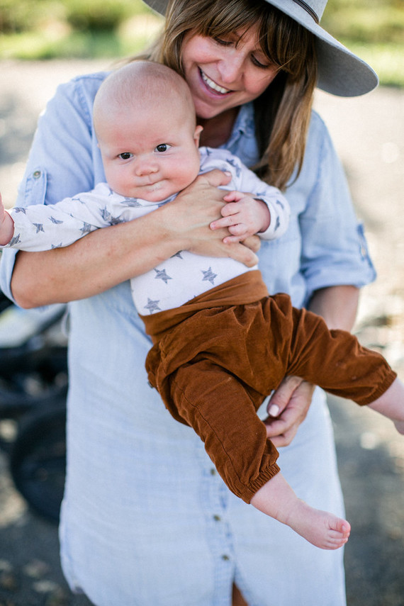 A day at a vineyard with Orbit stroller