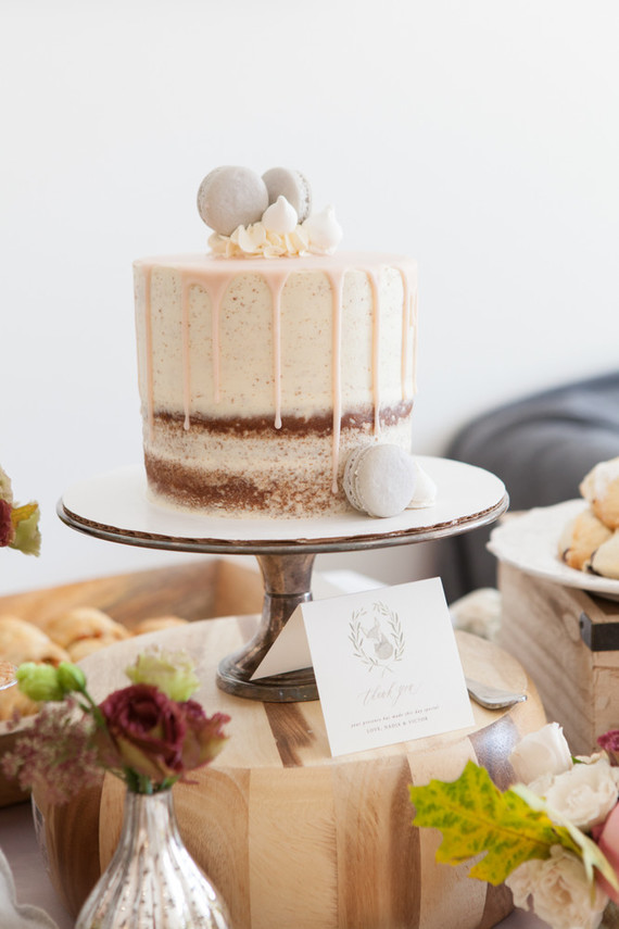 Winter fox baby shower Inspiration