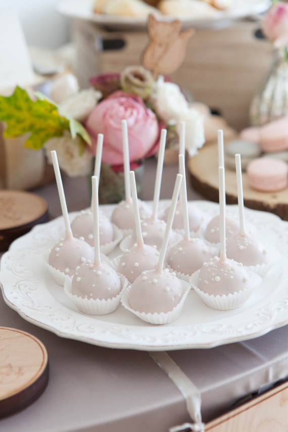 Winter fox baby shower