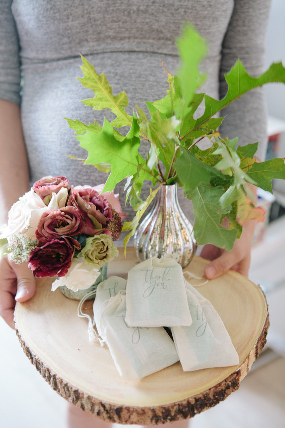 Winter fox baby shower