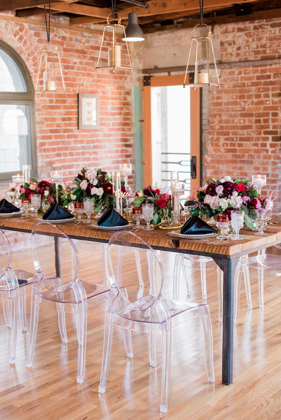 Ghost chairs wedding ideas