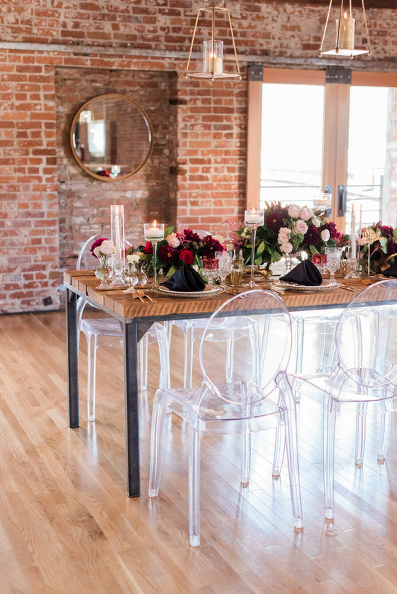 Modern industrial wedding