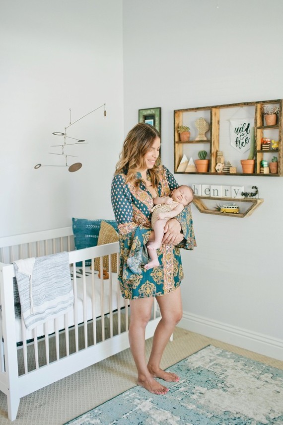 wild and free boy nursery