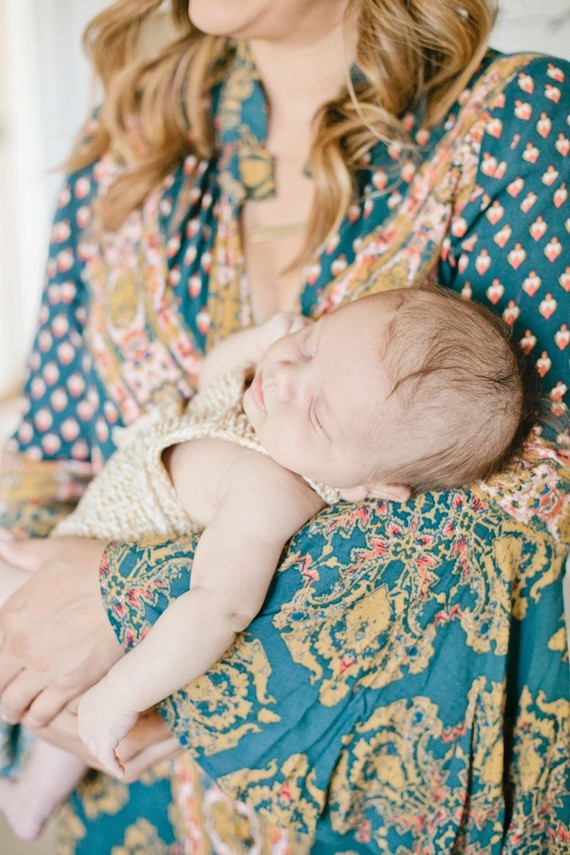 boho newborn photos