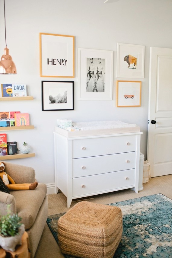 wild and free boy nursery