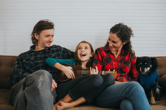 Farmhouse holiday family photos