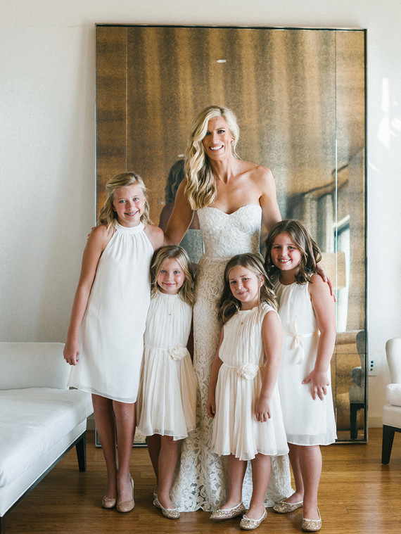 Lace wedding dress