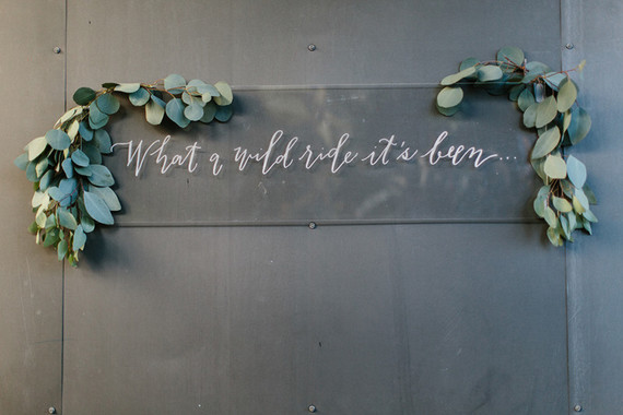 Modern LA wedding
