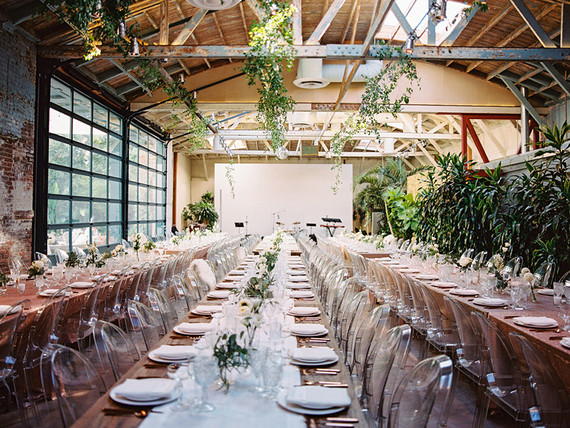 Modern LA wedding