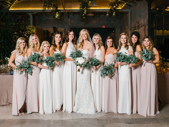 Modern LA wedding