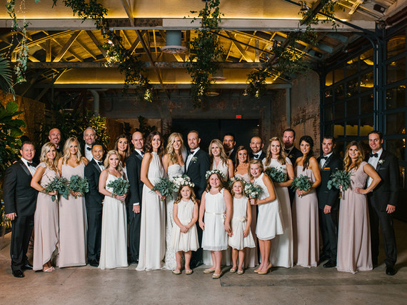Modern LA wedding