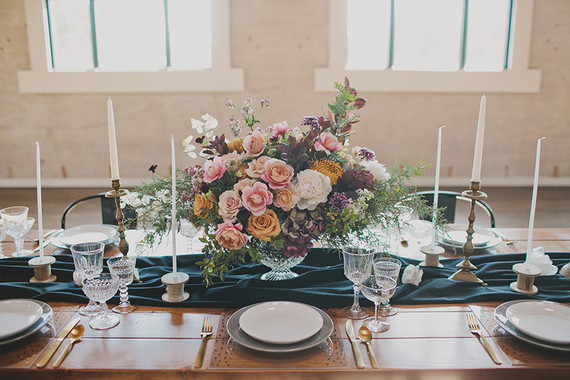 Industrial modern wedding ideas