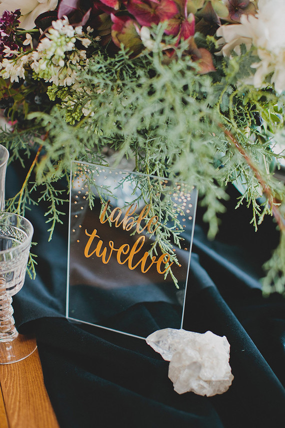 Winter wedding decor ideas
