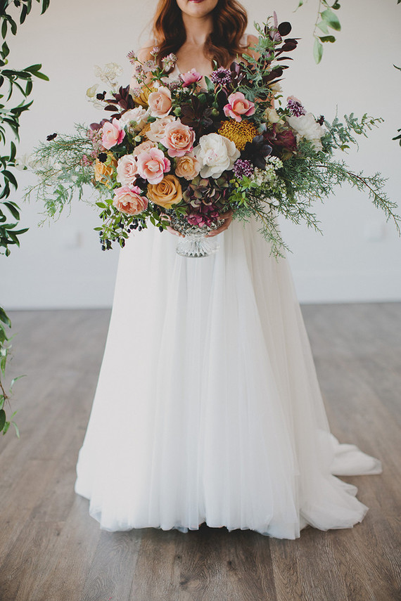 Winter wedding flowers