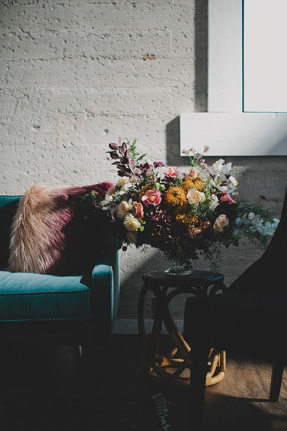 Modern wedding lounge