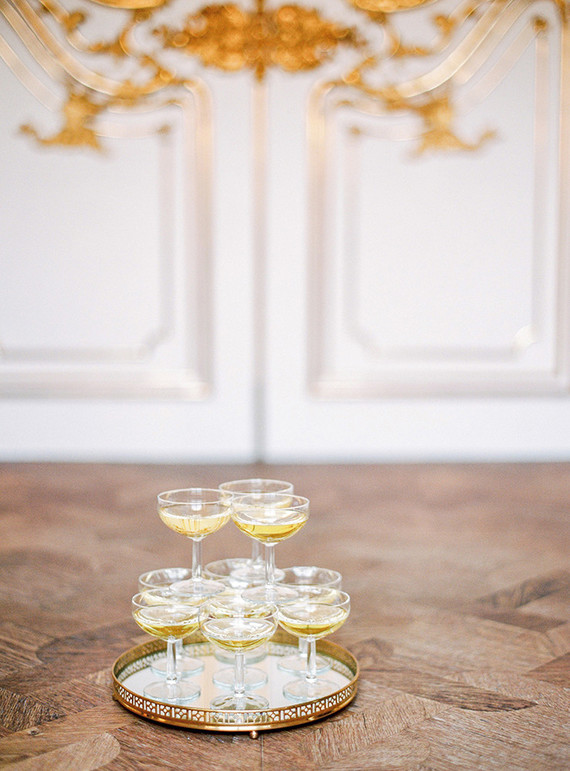 Champagne tower