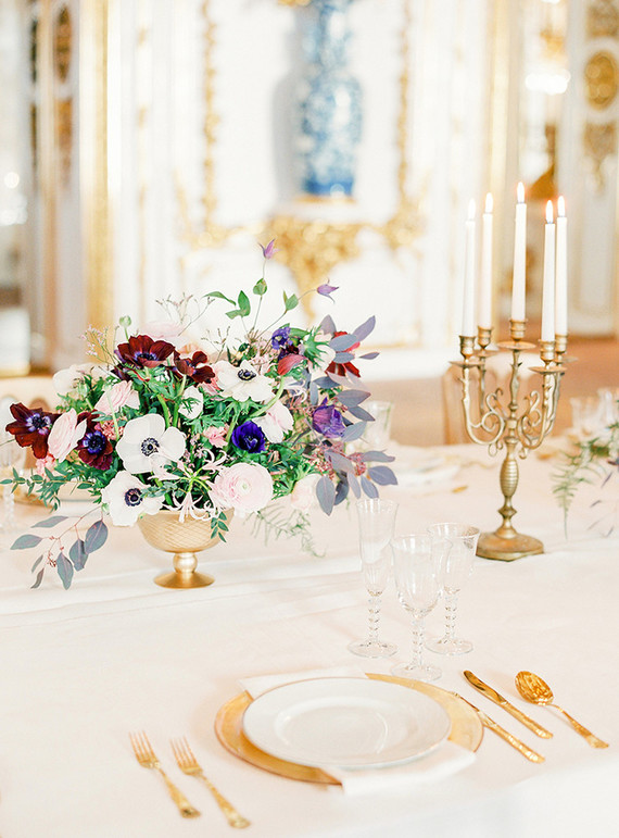 Elegant Marie Antoinette inspired wedding