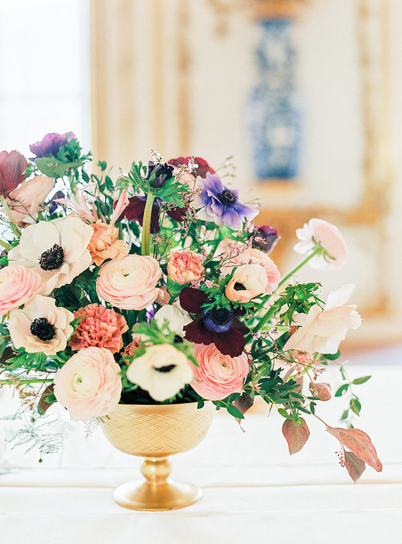 Elegant Marie Antoinette inspired wedding