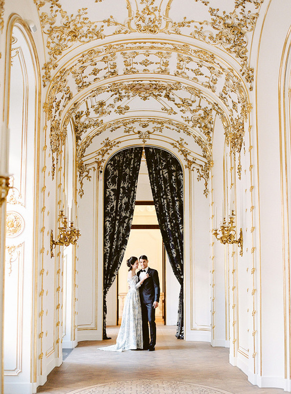 Elegant Marie Antoinette inspired wedding