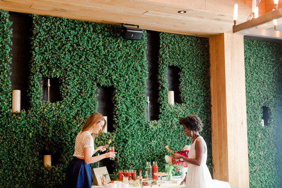 Bloody Mary holiday cocktail bar