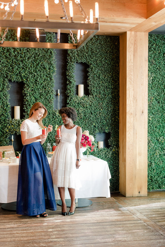 Bloody Mary holiday cocktail bar