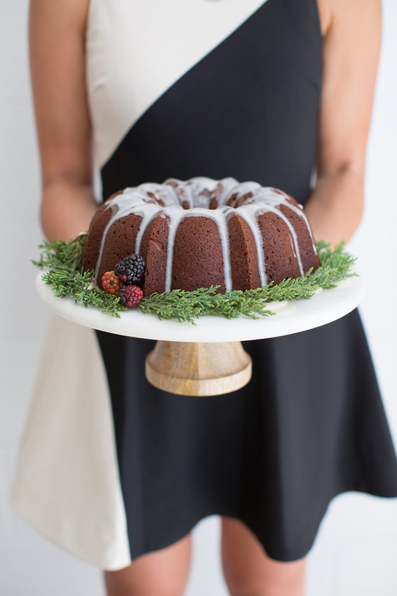 Retro holiday fondu party