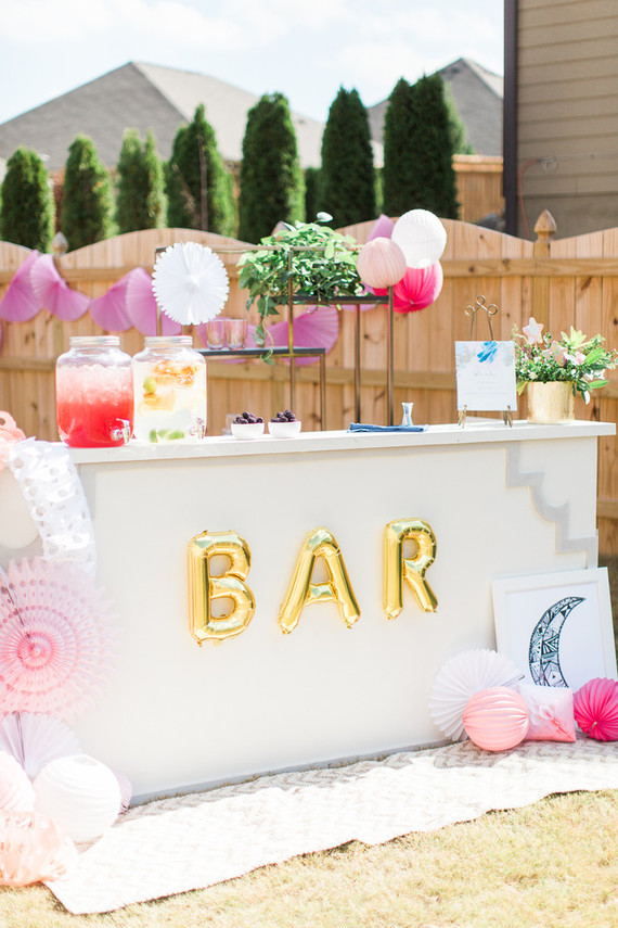 Love you to the Moon baby shower Inspiration