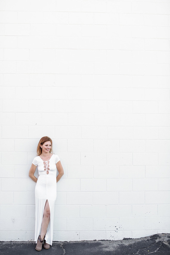 All white family photos