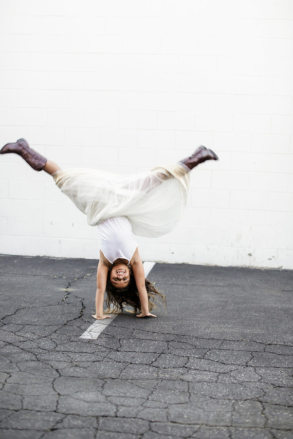 All white family photos