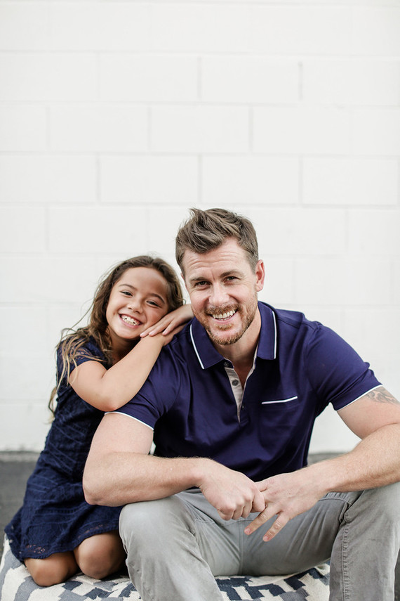 modern urban family photos