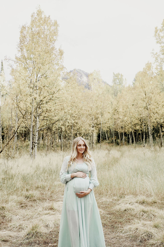 Boho rustic maternity photos