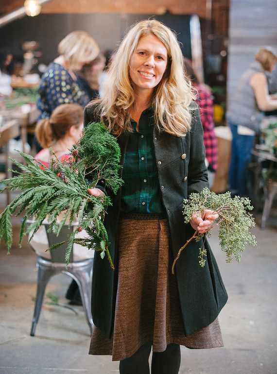wreath making workshop