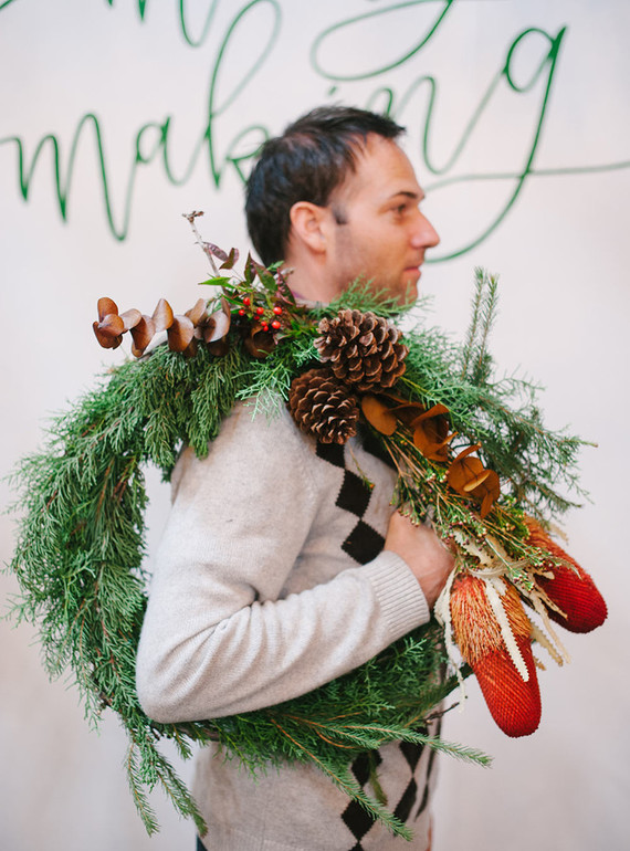 wreath making workshop Inspiration