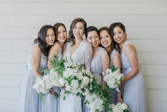 Lavendar bridesmaid dresses