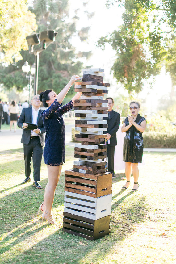Wedding lawn games