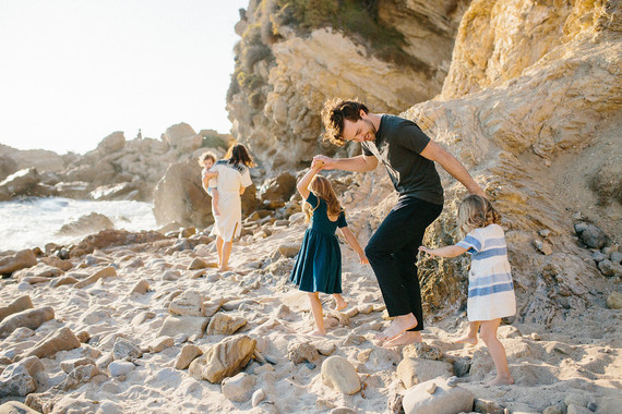 Beach family photos by Nicki Sebastian Inspiration