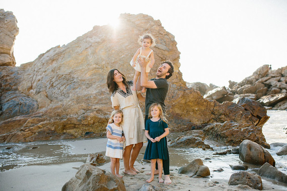 Beach family photos by Nicki Sebastian