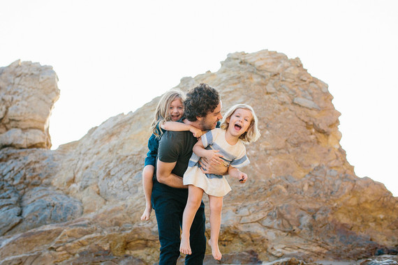 Beach family photos by Nicki Sebastian